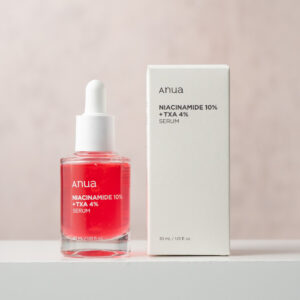 Anua Niacinamide Dark Spot Correcting Serum bottle and box