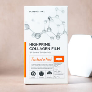 Dermarssance Collagen Film Forehead Neck In it’s packaging box