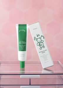 Elleybear DPG Barrier SOS Cream Tube with a packing box leaning on the right side